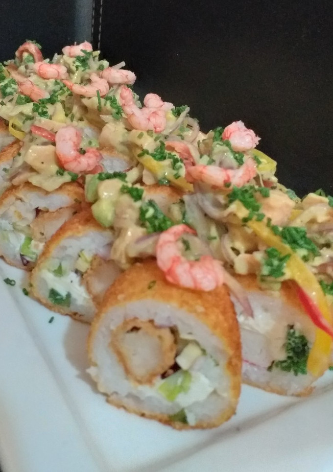 Una foto de Sushi acevichado
