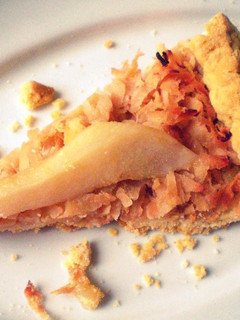 Körtés-birsalmás linzerpite recept fotója