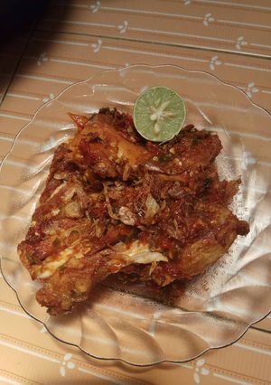 Foto resep Ayam Geprek Penyet