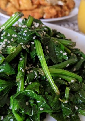 Foto resep Salad bayam