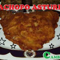 Una foto de El cachopo asturiano