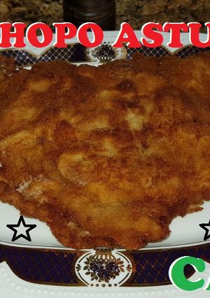 Una foto de El cachopo asturiano