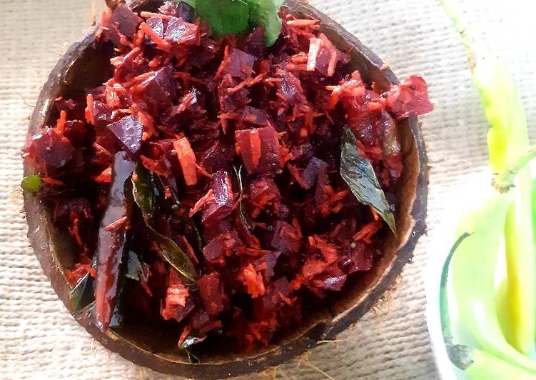 Recipe of Ultimate Beetroot ulatiyatu beetroot mezhukkuppuratti