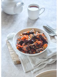 Foto resep Oseng Paru Mercon