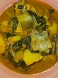 Estofado de alcachofas, patatas y espinacas