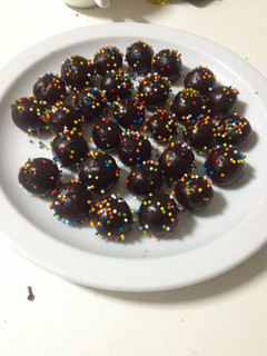 Una foto de Trufas de chocolate