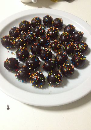 Una foto de Trufas de chocolate