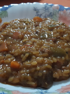 Una foto de Arroz meloso de aprovechamiento