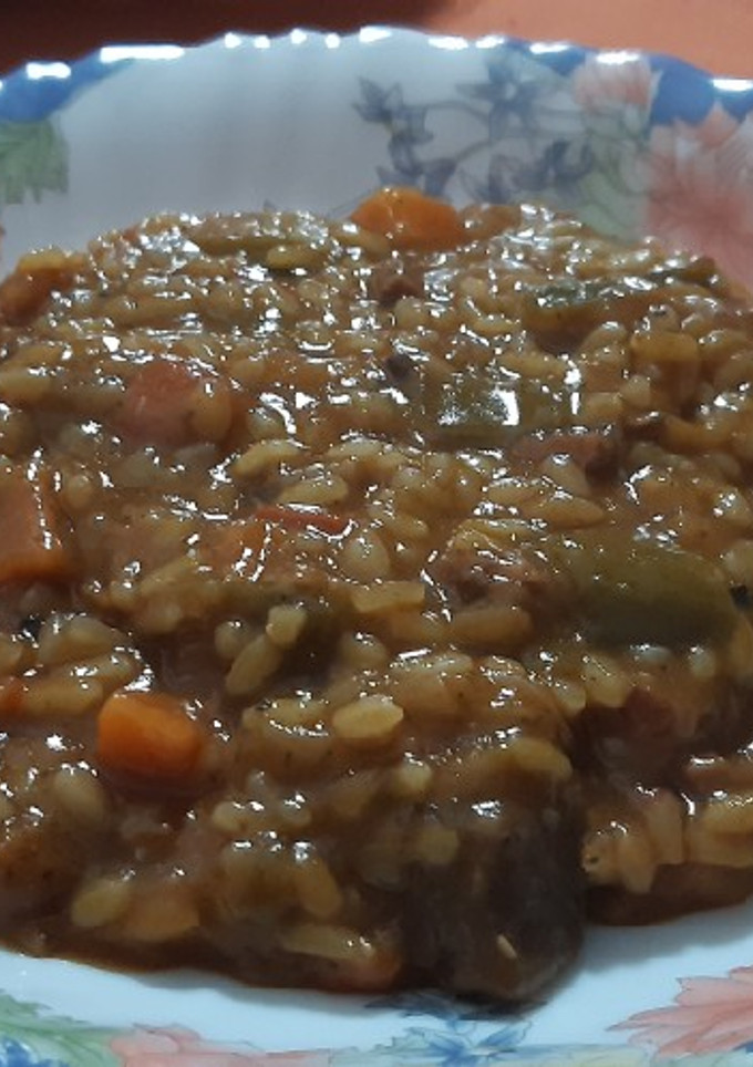 Una foto de Arroz meloso de aprovechamiento