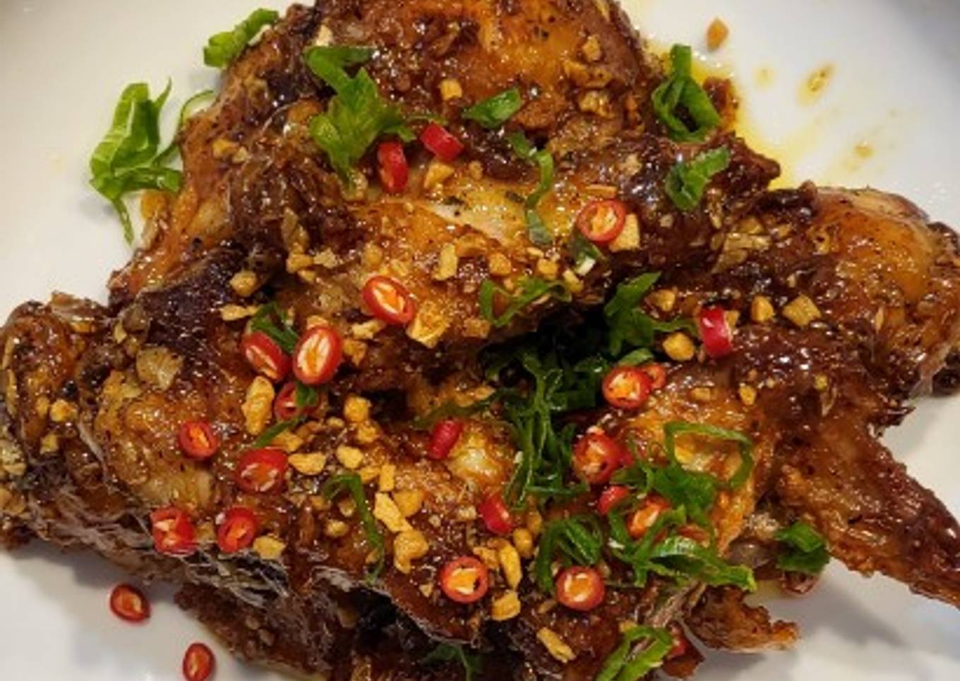 Honey Garlic Chicken Wings