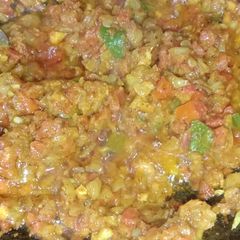 A picture of Onion tomato Masala.