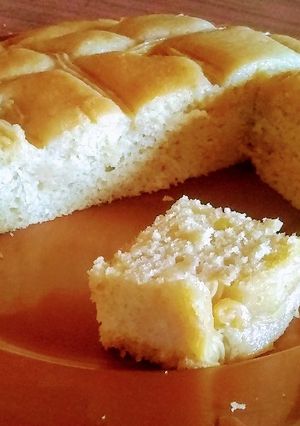 Una foto de Torta con crema pastelera