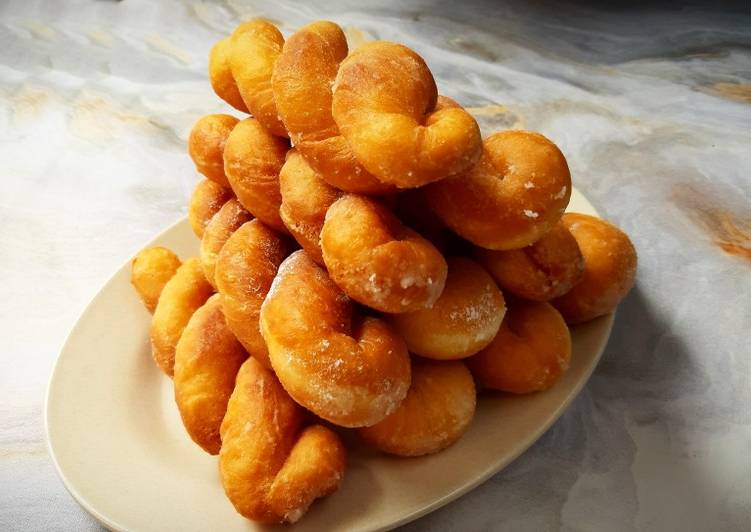 Resep Korean Twisted Donuts, Bikin Ngiler