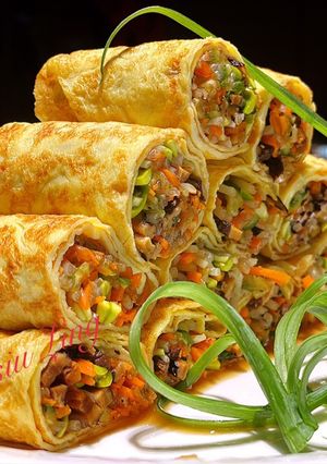 黃豆芽捲 的食譜成品照片