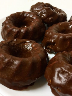 Una foto de Donetes de chocolate fit