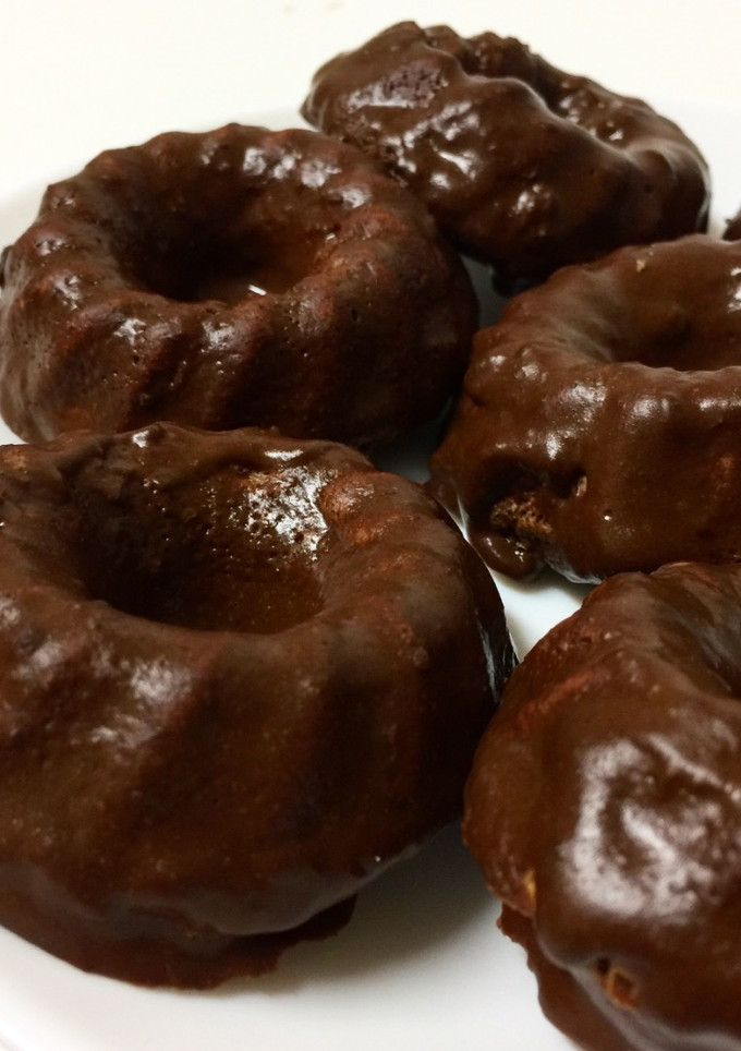 Una foto de Donetes de chocolate fit