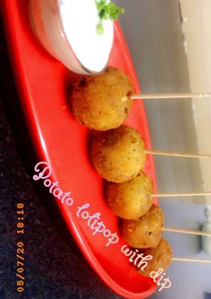 A picture of Potato Lollipop.