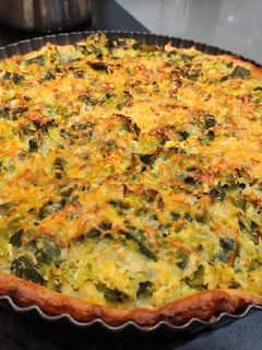 Una foto de Quiche de Puerro en 20 minutos