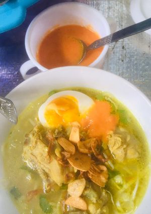 Foto resep Soto ayam kuning