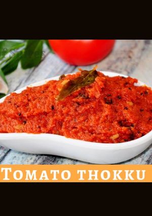 A picture of Tomato Thokku:.
