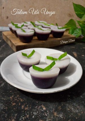 Foto resep Talam Ubi ungu