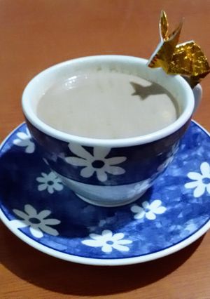 Una foto de Chocolate caliente (Peanutty) de 3 ingredientes