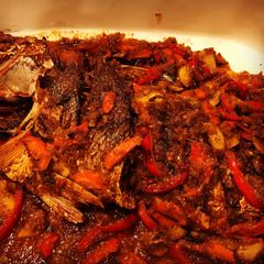A picture of Escabeche (Sweet & Sour Fish).