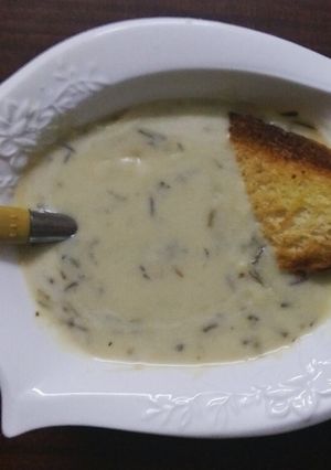 A picture of Rosemary potatoe soup #THEBIGFIVE#KIDSMENU#SOUP.
