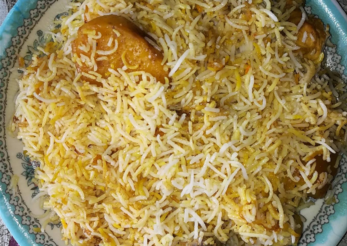                          chicken biryani