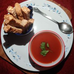 Beetroot Carrot 🥕 Soup A picture of Beetroot Carrot 🥕 Soup.