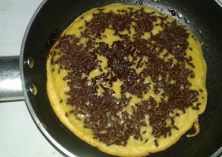 Langkah Mudah untuk Membuat KUE TEFLON rasa KUE CUBIT Anti Gagal