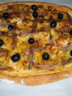 Una foto de Pissaladière