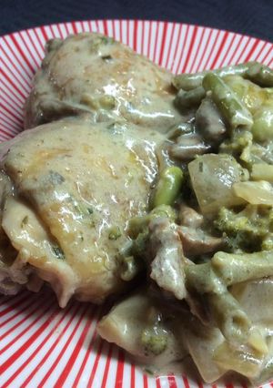 Une photo de Poulet au Monbazillac