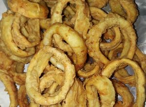Una foto de Rabas fritas de calamar