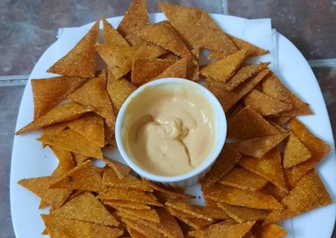 "Doritos=Nachos" caseros 🤤