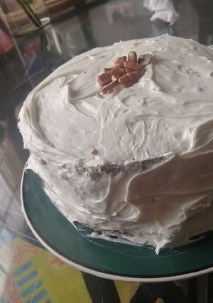 Una foto de Pastel de zanahoria
