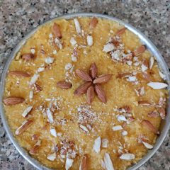 Badam Halwa A picture of Badam Halwa.