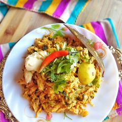 A picture of Chicken Bhrtaa.