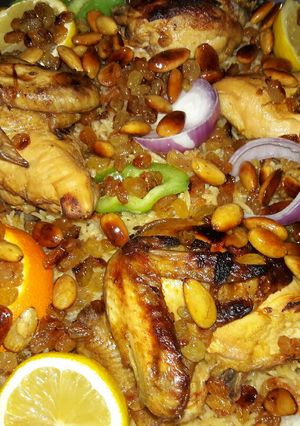 صورة لوصفة رز كابلي أفغاني