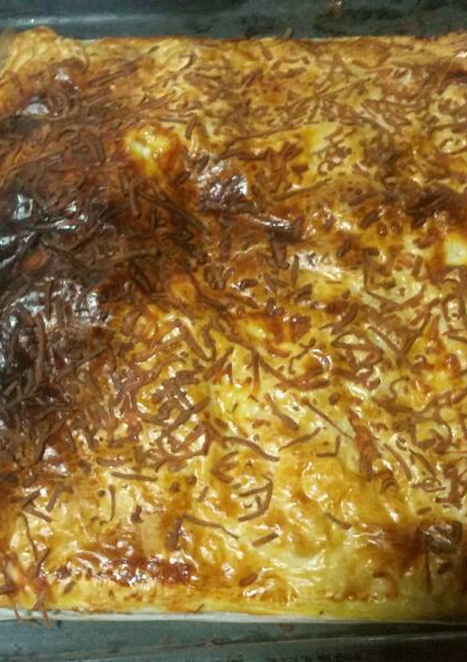 Una foto de Empanada de hojaldre con carne picada