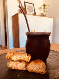 Una foto de Scones de queso tipo Starbucks fáciles 🧀 no se amasa!