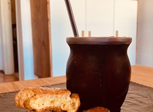 Una foto de Scones de queso tipo Starbucks fáciles 🧀 no se amasa!