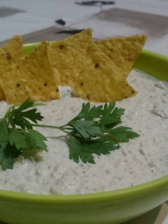 Una foto de Salsa para nachos de berberechos. Bychusmi