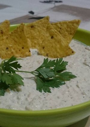 Foto principal de Salsa para nachos de berberechos. Bychusmi