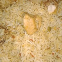 A picture of Chicken vegetables pulao.