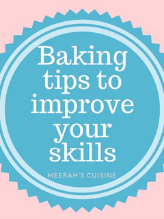 A picture of Baking tips to improve your skills I.