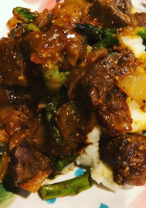 A picture of Butter Steak Bites.