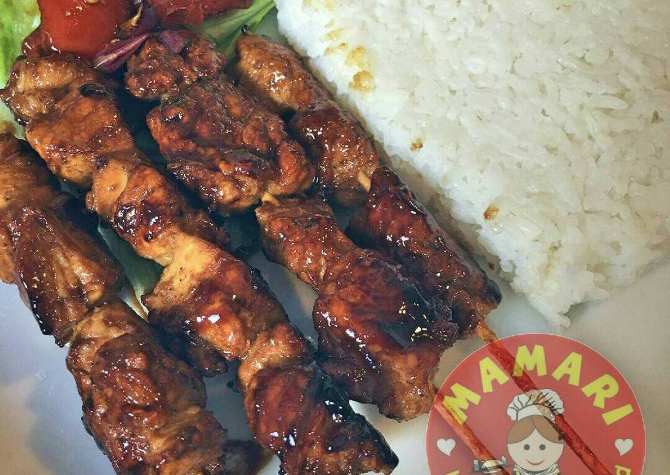 Sate Ayam kecap no ribet