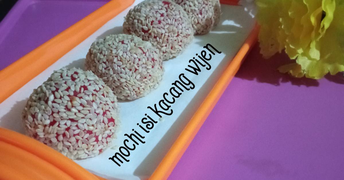 Resep Mochi Isi Kacang Wijen Oleh Esih Kurniasih Cookpad