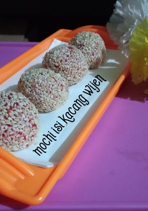 Foto resep Mochi isi kacang wijen